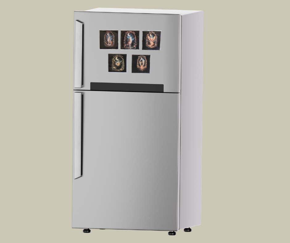 Wild Soul Magnet Set — Moonlit Animal Affirmation Collection