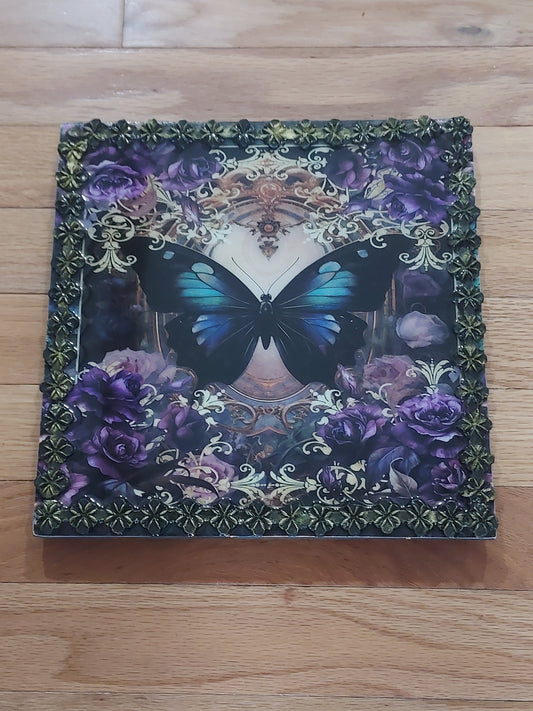 Dark Romantic Butterfly Wall Art